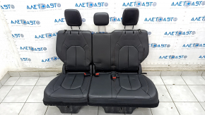 Rear row of seats 3 row Chrysler Pacifica 17-20 mechanical, 60/40, leather black brown stitching
