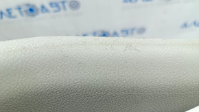 Rear pillar trim upper belt left Chrysler Pacifica 17- gray, tear, scratches, abrasions