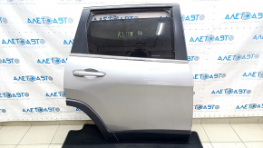 Door assembly rear right Jeep Cherokee KL 14- silver PSC, butt