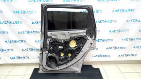 Door assembly rear right Jeep Cherokee KL 14- silver PSC, butt