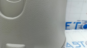 Rear pillar trim upper belt right Chrysler Pacifica 17- gray, tear, scratches, abrasions