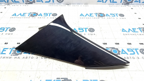 Left trunk door spoiler Volkswagen ID.4 21-23 gloss black, crack in mount