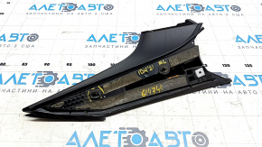 Left trunk door spoiler Volkswagen ID.4 21-23 gloss black, crack in mount