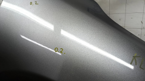 Front right wing Jeep Cherokee KL 19 - silver PSC, painted 0.2