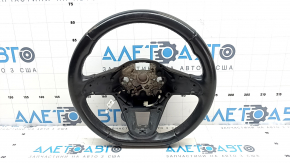 Naked steering wheel Volkswagen ID.4 21-23 leather black with heating, scratches