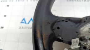 Naked steering wheel Volkswagen ID.4 21-23 leather black with heating, scratches