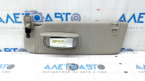 Left visor Chrysler Pacifica 17- gray with Home link, without hook, for cleaning
