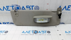 Right visor Chrysler Pacifica 17- gray, without hook, for cleaning