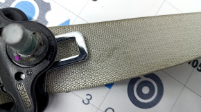 Seat belt 3 row left Chrysler Pacifica 17- gray, for cleaning