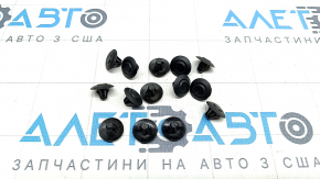 Mercedes GLS-class X166 13-19 bonnet insulation clips set, 14 pcs