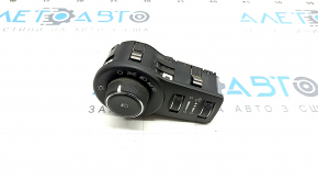 Light control Jeep Cherokee KL 14 - black under fog lights