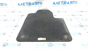Carpet interior front left Jeep Cherokee KL 14- rag black