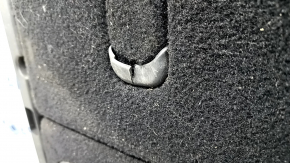 Floor trim 2nd row seats Chrysler Pacifica 17- front, black, torn seal, needs cleaning