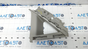 Front window trim left Chrysler Pacifica 17- gray