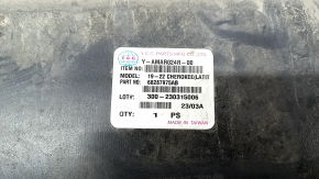 Bumper front bare lower part Jeep Cherokee KL 19-21 without lining, structure, YCC, scratches