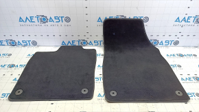 Set of floor mats Volkswagen ID.4 21-23 cloth black without logo