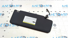 Left visor Volkswagen ID.4 21-23 black with backlight