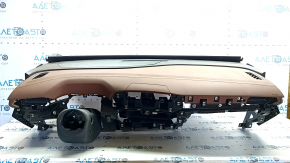 Torpedo front panel with AIRBAG Volkswagen ID.4 21-23 black-brown, rusty pyropatron, broken mount