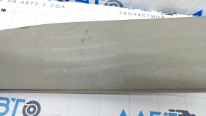 Front pillar trim lower left Chrysler Pacifica 17- gray, worn, needs cleaning