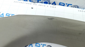 Front pillar trim lower left Chrysler Pacifica 17- gray, worn, needs cleaning