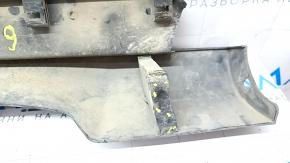 Left threshold Jeep Cherokee KL 14 - structure, broken fastening, dented fastenings, scratches, sand