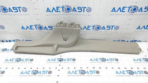 Door sill trim front right Chrysler Pacifica 17- gray, scratches, plastic turned white