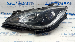 Headlight front left bare Chrysler Pacifica 17-20 with bracket, halogen, sand