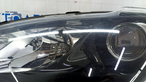 Headlight front left bare Chrysler Pacifica 17-20 with bracket, halogen, sand