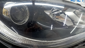 Headlight front right bare Chrysler Pacifica 17-20 with bracket, halogen, sand, broken fastener
