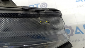Headlight front right bare Chrysler Pacifica 17-20 with bracket, halogen, sand, broken fastener