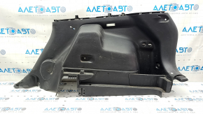 Right arch trim Jeep Cherokee KL 19 - black under electric cover, deep scratches, worn, broken fastening
