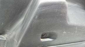 Right arch trim Jeep Cherokee KL 19 - black under electric cover, deep scratches, worn, broken fastening