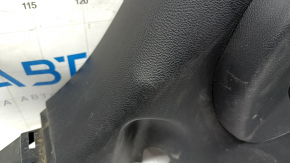 Right arch trim Jeep Cherokee KL 19 - black under electric cover, deep scratches, worn, broken fastening