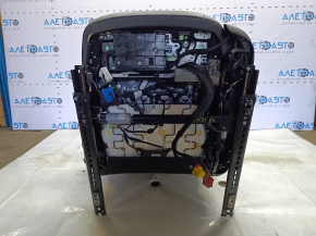 Driver's seat Volkswagen ID.4 21-23 without airbag, electric, heated, memory, black leather, driftwood, electrics not working, cracks in leather