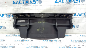 Jeep Cherokee KL 19 trunk opening trim - black, scratches, broken fasteners