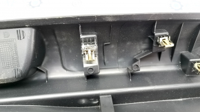 Jeep Cherokee KL 19 trunk opening trim - black, scratches, broken fasteners