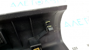 Jeep Cherokee KL 19 trunk opening trim - black, scratches, broken fasteners