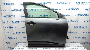 Door assembly front right Nissan Rogue 21-23 graphite KAD