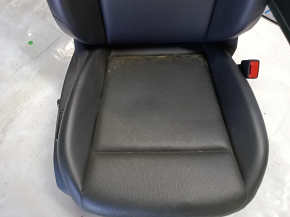 Passenger seat Volkswagen ID.4 21-23 without airbag, electric, heated, memory, black leather, driftwood, electrics not working