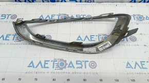 Front bumper grill frame right Chrysler Pacifica 17-20 chrome, bumps, sand, chrome swelled