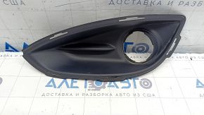 Front bumper grille left Chrysler Pacifica 17-20 under fog lights, scuffs, scratches