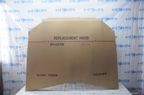 Hood bare Jeep Cherokee KL 19-21 aluminum dented corner, dents, small bump