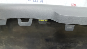 Front bumper lip Nissan Rogue 21-23 gray US built, broken fasteners, scratches