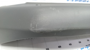 Front bumper lip Nissan Rogue 21-23 gray US built, broken fasteners, scratches