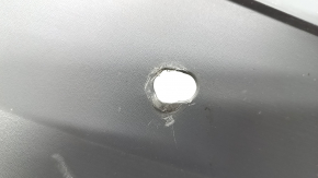 Front bumper lip Nissan Rogue 21-23 gray US built, broken fasteners, scratches