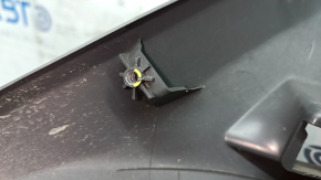 Nissan Rogue 21-23 rear bumper lip gray US built, broken fasteners, scratches