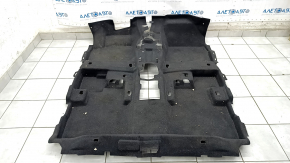 Front floor covering Nissan Rogue 21-23 black, dry cleanable