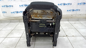 Driver's seat Nissan Rogue 23 without airbag, mechanical, cloth black US built, for dry cleaning, rusty at the bottom