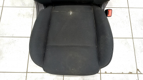 Passenger seat Nissan Rogue 23 without airbag, mechanical, cloth black US built, for dry cleaning, rusty at the bottom