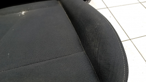 Passenger seat Nissan Rogue 23 without airbag, mechanical, cloth black US built, for dry cleaning, rusty at the bottom